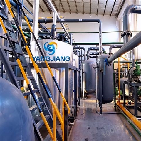 半自动废油再生减压蒸馏设备项目