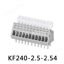 KF240-2.5/KF240-2.54 弹簧式PCB接线端子