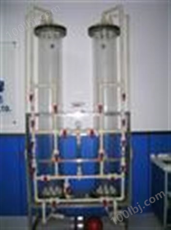 0.5T反渗透+混床超纯水设备 混合离子交换器 有机玻璃离子交换柱