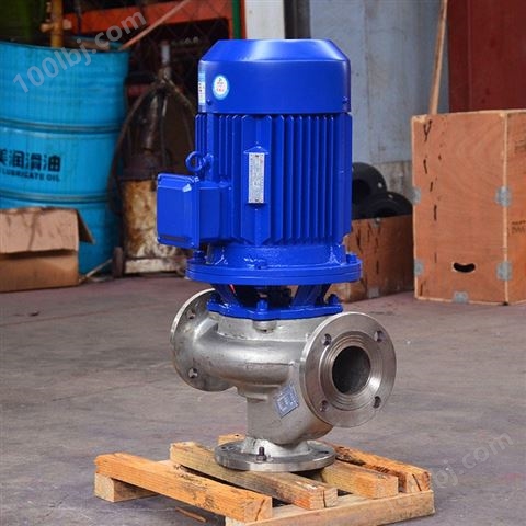 贝德不锈钢水泵 立式管道离心泵 低转速不锈钢泵防腐蚀化工泵