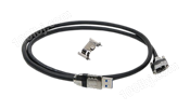 USB 3.1 锁定电缆 (铸造金属连接器)