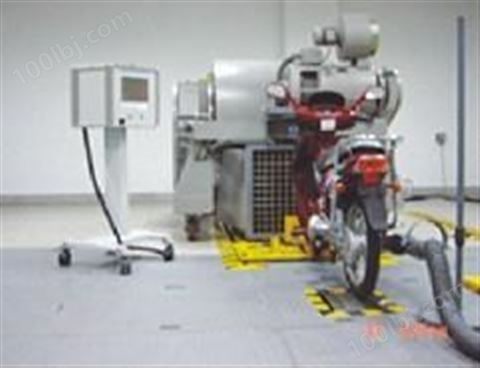 摩托车道路模拟及排气检测模拟环境测试室